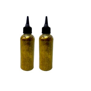 Glitter Bottle Large Gold
