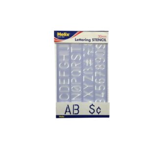 Helix 30Mm Lettering Stencil Blue Wallet