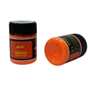 Dala Craft Paint Neon Orange 50Ml