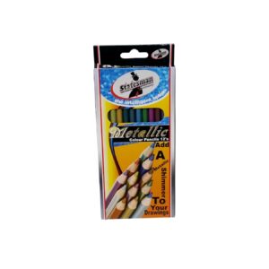 Statesman Colour Pencils Mettalic
