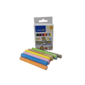 Marlin 12 Colour Chalks (Non Toxic)