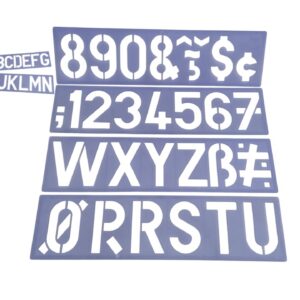 Helix 75Mm Notice Kit Stencil Set 6Pc