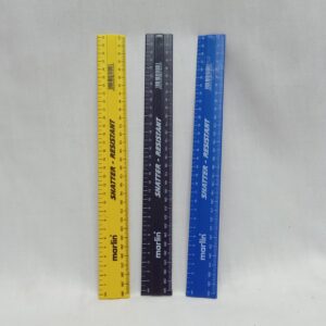 Marlin Plastic Rulers 30Cm Asst Colors