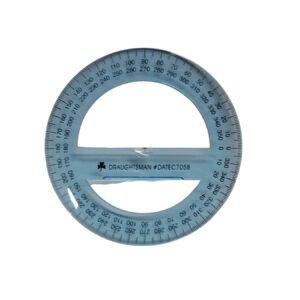 Technical Drawing 10Cm Protractor
