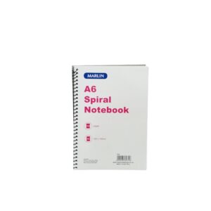 Marlin A6 Spiral Notebook 100Page