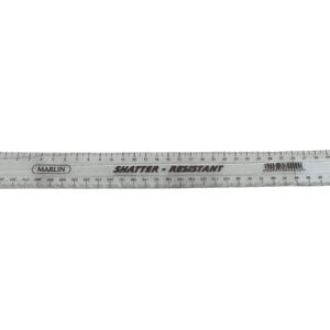 Edo/Marlin Rulers 30Cm Clear