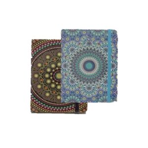 A6 Colorful Patterned Notebook