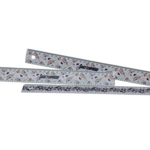 Printed Ruler 30Cm (Assorted Colours)