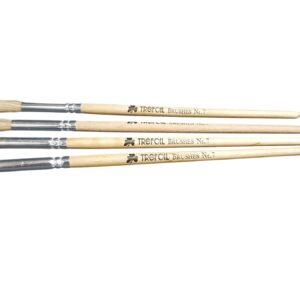 Round S/Handle Paint Brush #7
