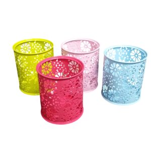 Pen Holder Metal Assorted Colour