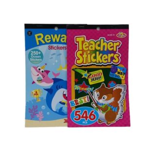 Sticker Book Teacher (Assorted Stickers) 250+