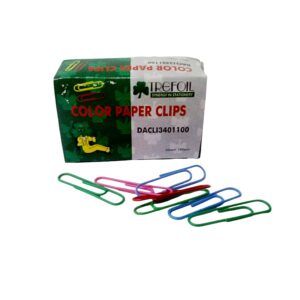 Paper/Gemclip 50Mm Giant Color Box 100
