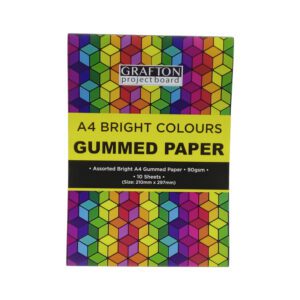 A4 Gummed Paper Pad 10 Sheets 90Gsm
