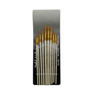 Pennelli Silver Artist Brush Set 10Pc
