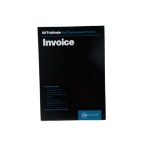 Invoice 50 Triplicate A5 Rbe Book