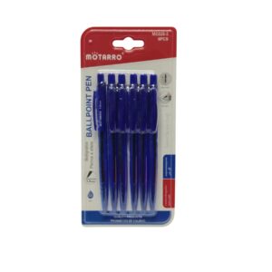 Motarro Ballpoint Pens 6Pc Blue