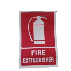 Amplifine Fire Exstinguisher Sign