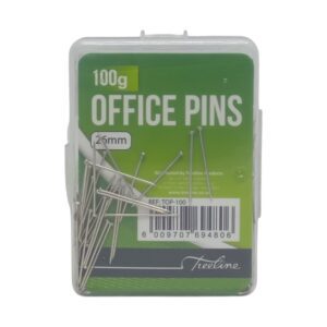 Steel Office Pins 100'S