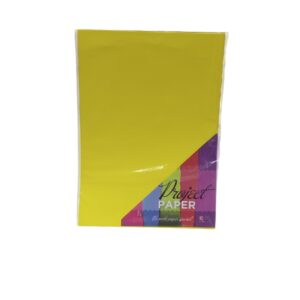 A4 80Gsm Bright Paper Pack Of 10 Cosmic Yellow