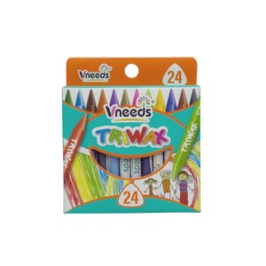 Vneeds Trimax Crayon 24Pc