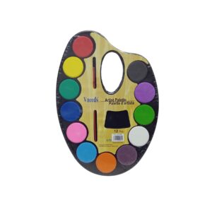 Vneeds Artist Water Color Palette 12Col