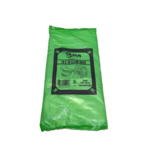 Clear Vegetable Unpunched Bags 250Pc 19X38