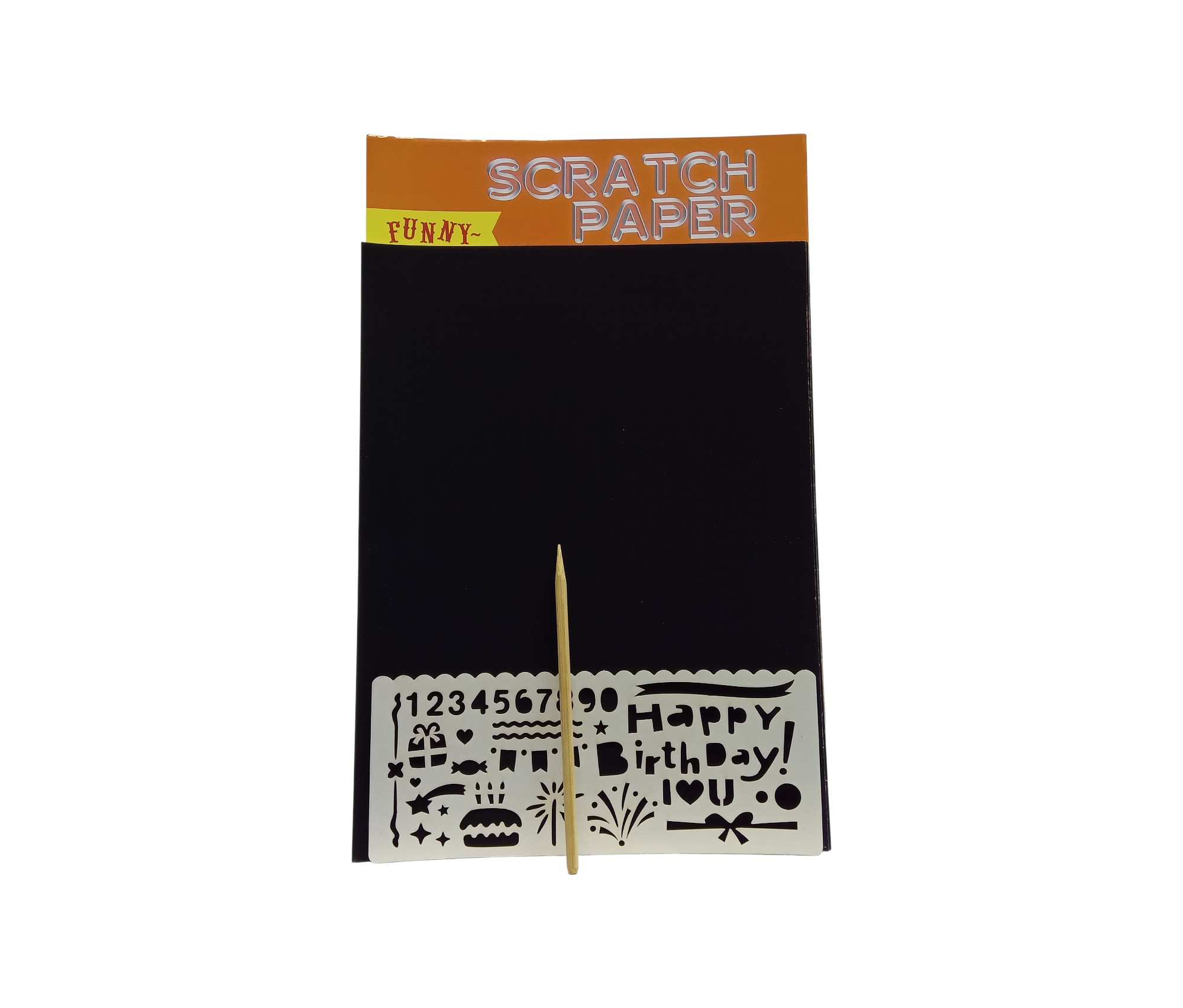Scratch Book A4 - The Gift Shoppe
