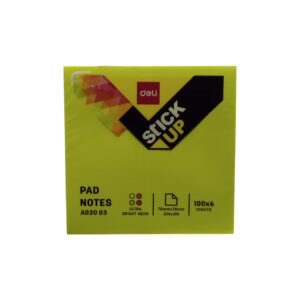 Deli Sticky Notes Pad 76X76mm Bright Color