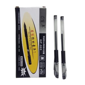 Gel Black Pen Gp-905 0.5Mm 12Pc (Full Box)