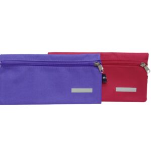 Trefoil Polyester 24.5Cm Pencil Bag Assorted Colours