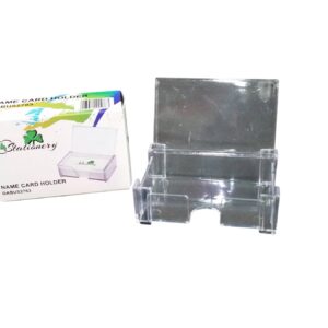 Trefoil Business Card Holder With Lid