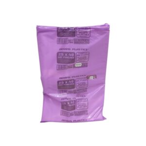 Adam Clear Plastic Bags 25X40 200Pc Unpunched