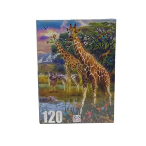 Rgs Giraffe Puzzle 120Pcs
