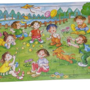 Wooden Puzzle 48Pieces Asst 014F