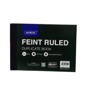 Marlin Duplicate A6 Book Feint 071C