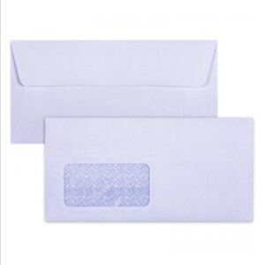 90X152 White Window Gummed Envelopes 01