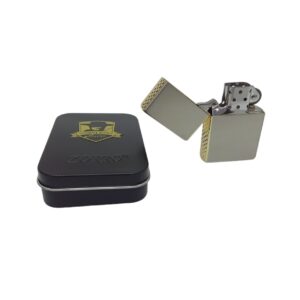 Zorro Gold Side Engraving Lighter Z9707