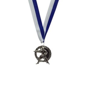 Medal Karate Silver 6Cm