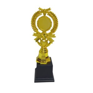 Gold Plastic Olympia Trophy 27Cm