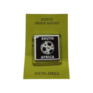 Magnet South Africa Soccer 4X4cm