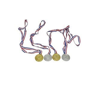 Silver;Gold;Bronze Medals 1St-3Rd Plastic