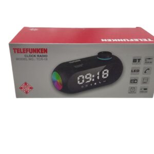 Telefunken Clock Radio Black