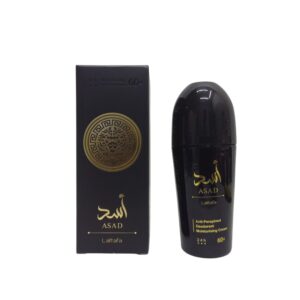 Asad Lattafa Gents Anti Perspirant Roll On 60Ml