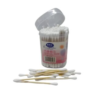 Cotton Ear Buds 100Pc Heart Box