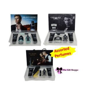 Bravo Hero (Gh Bade)Chevalier 5 In 1 Gents Perfume Combo