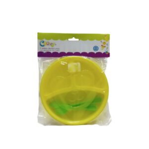 Baby Plate W/Lid +Cutlery