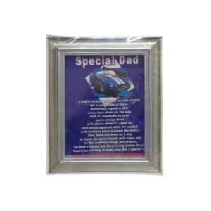 Frame Photo Dad Gd/Sl 22X17cm