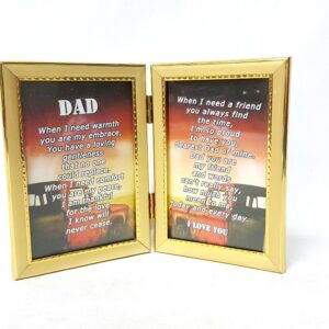 Double Frame 4X 6 Fathers Day