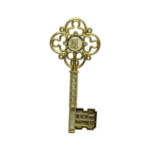 21St Key Gold With Design