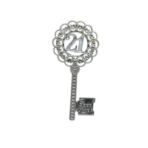 21St Keys Gold And Silver(Plastic) (Each)  (6) 650581